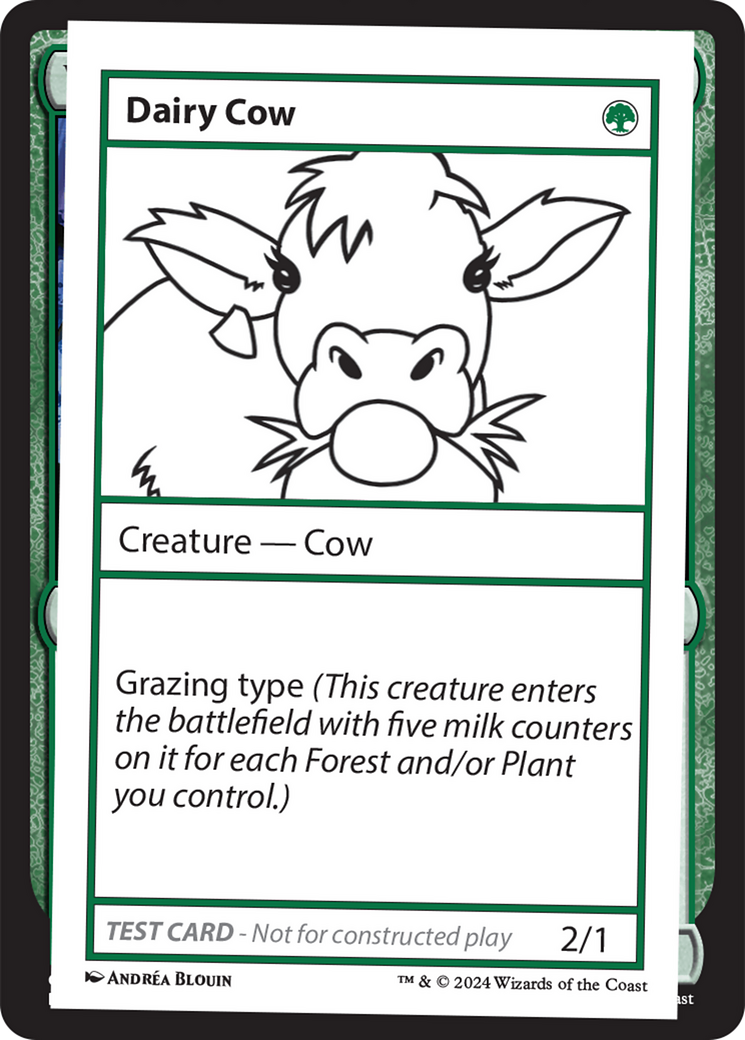 Dairy Cow [Mystery Booster 2 Playtest Cards] | Rock City Comics