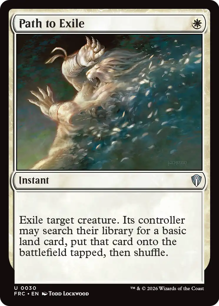 Path to Exile [Reality Fracture Commander] | Rock City Comics