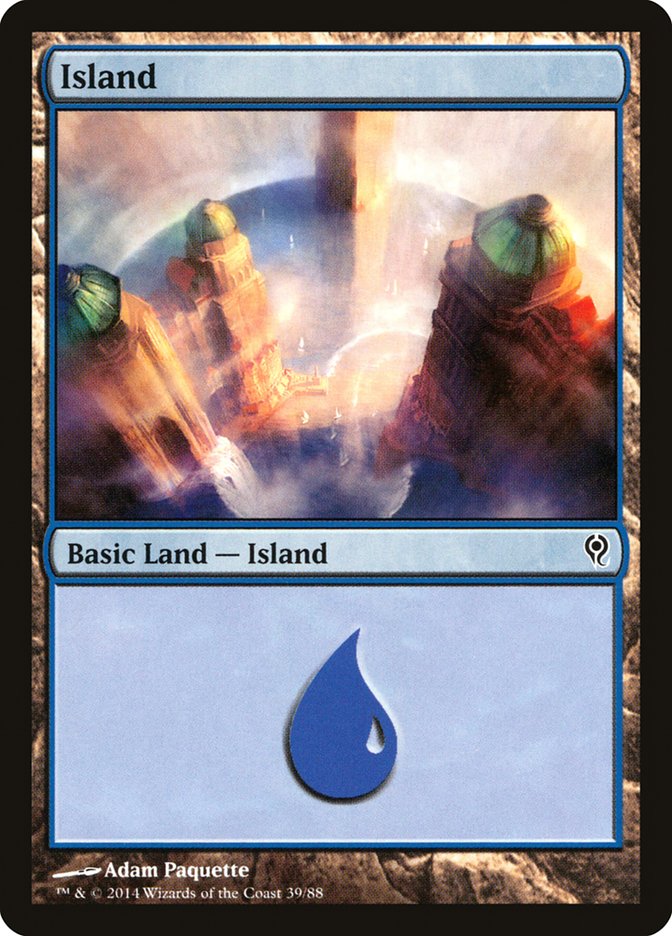 Island (39) [Duel Decks: Jace vs. Vraska] | Rock City Comics