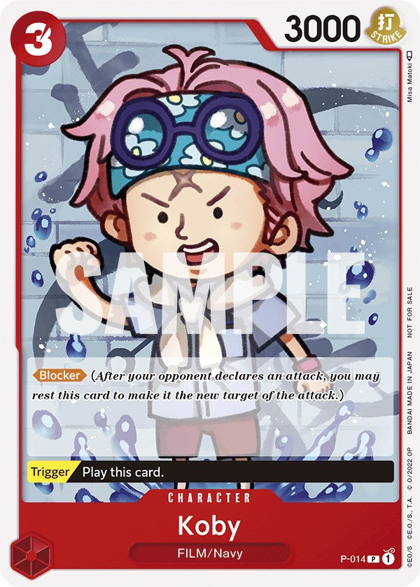 Koby (One Piece Film Red) [One Piece Promotion Cards] | Rock City Comics