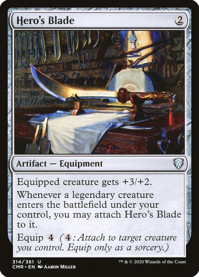 Hero's Blade (314) [Commander Legends] | Rock City Comics