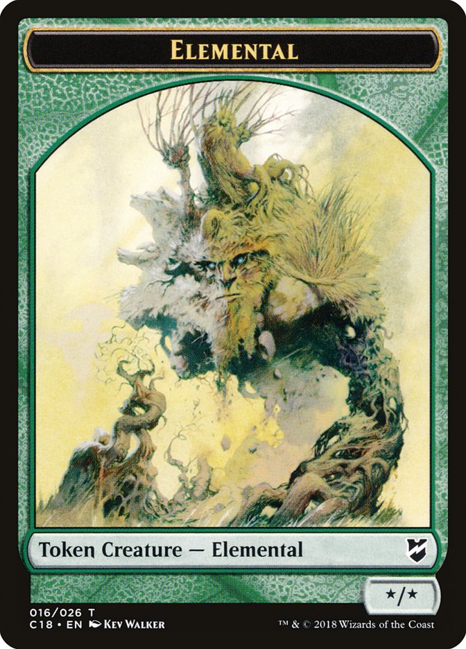 Elemental Token [Commander 2018 Tokens] | Rock City Comics