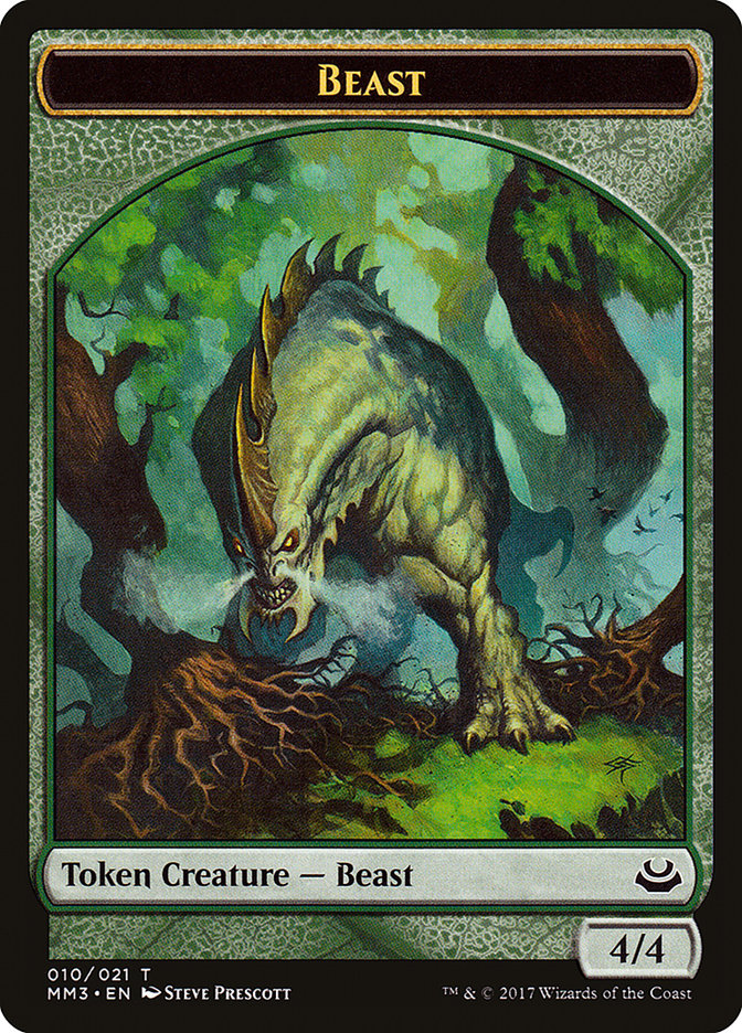Beast Token (010/021) [Modern Masters 2017 Tokens] | Rock City Comics
