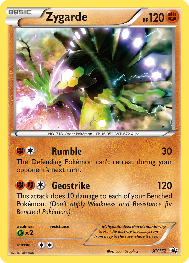 Zygarde (XY152) [XY: Black Star Promos] | Rock City Comics