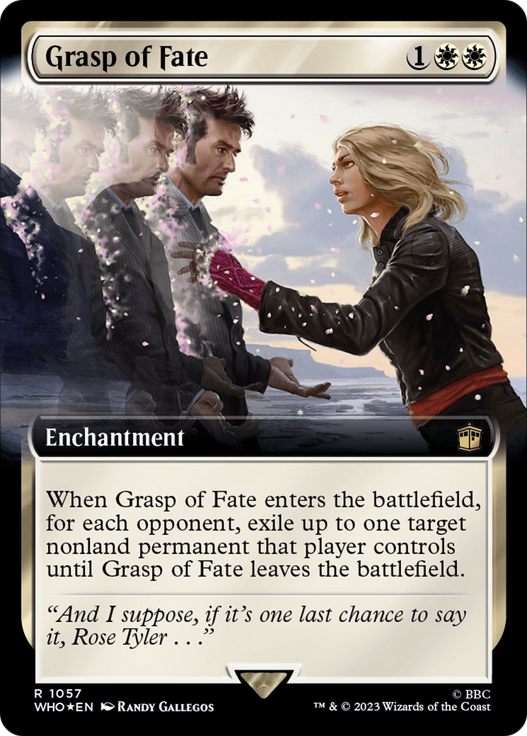 Grasp of Fate (Extended Art) (Surge Foil) [Doctor Who] | Rock City Comics