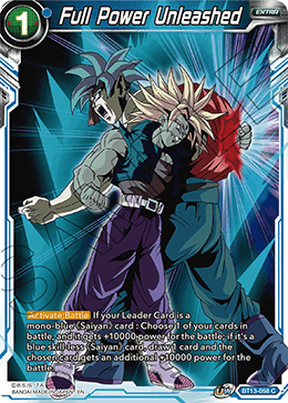 Full Power Unleashed (Common) (BT13-058) [Supreme Rivalry] | Rock City Comics