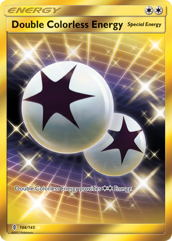 Double Colorless Energy (166/145) [Sun & Moon: Guardians Rising] | Rock City Comics