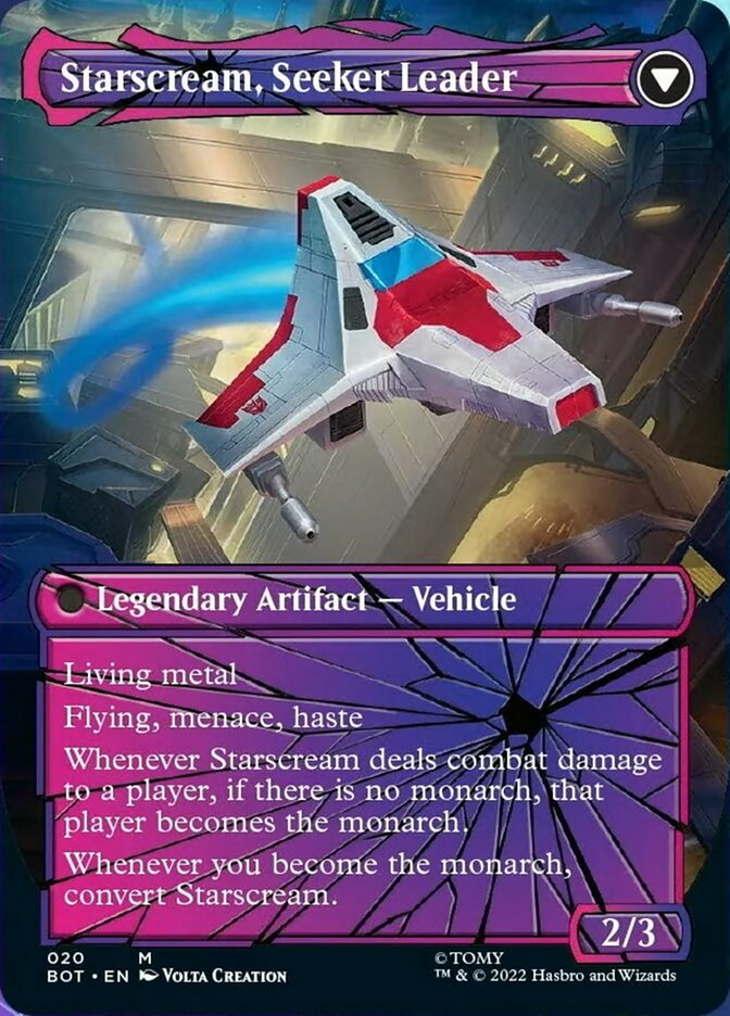 Starscream, Power Hungry // Starscream, Seeker Leader (Shattered Glass) [Transformers] | Rock City Comics