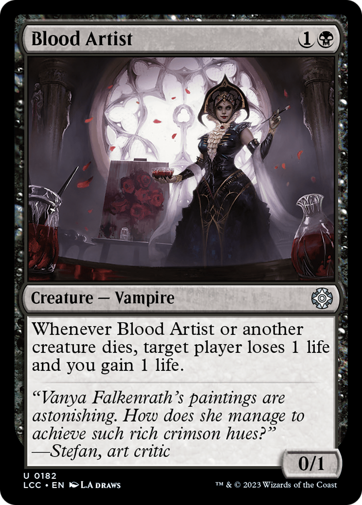 Blood Artist [The Lost Caverns of Ixalan Commander] | Rock City Comics