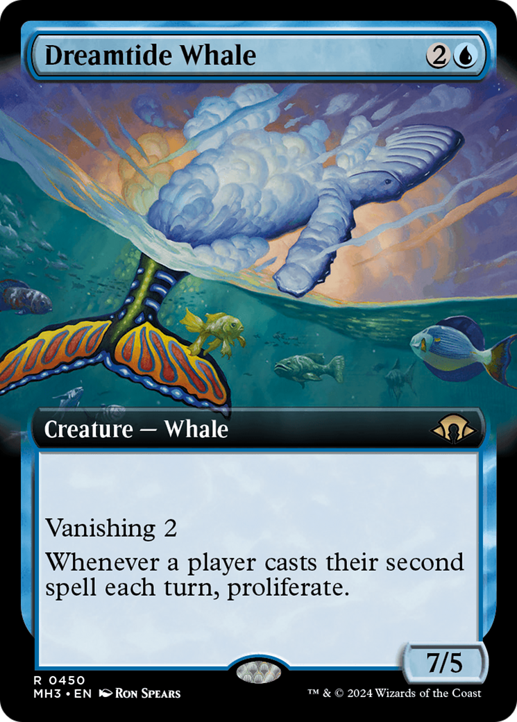 Dreamtide Whale (Extended Art) [Modern Horizons 3] | Rock City Comics