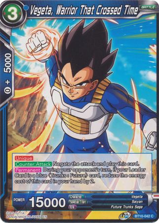 Vegeta, Warrior That Crossed Time (BT10-042) [Rise of the Unison Warrior 2nd Edition] | Rock City Comics