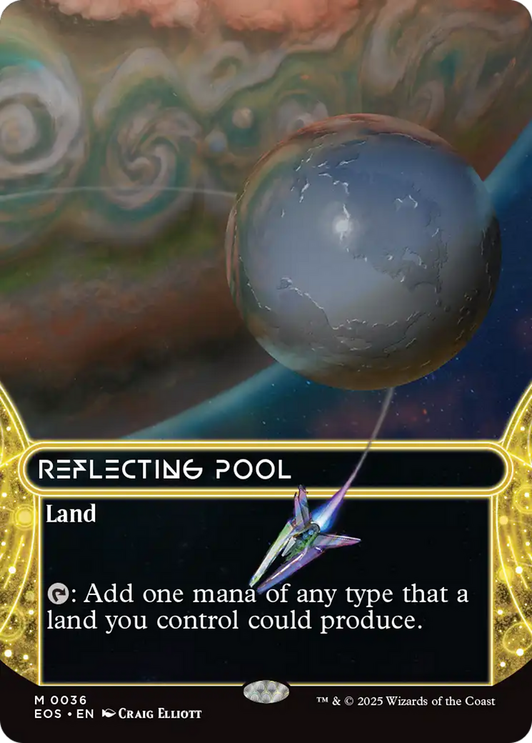 Reflecting Pool (0036) (Borderless) [Edge of Eternities: Stellar Sights] | Rock City Comics