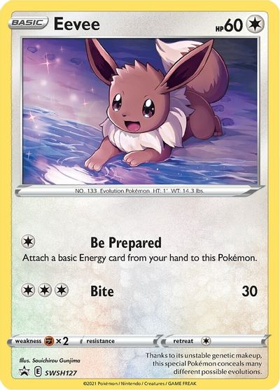 Eevee (SWSH127) [Sword & Shield: Black Star Promos] | Rock City Comics