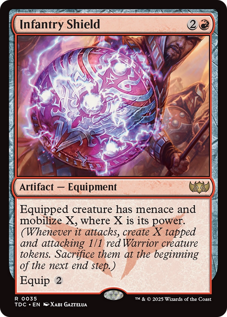 Infantry Shield [Tarkir: Dragonstorm Commander] | Rock City Comics