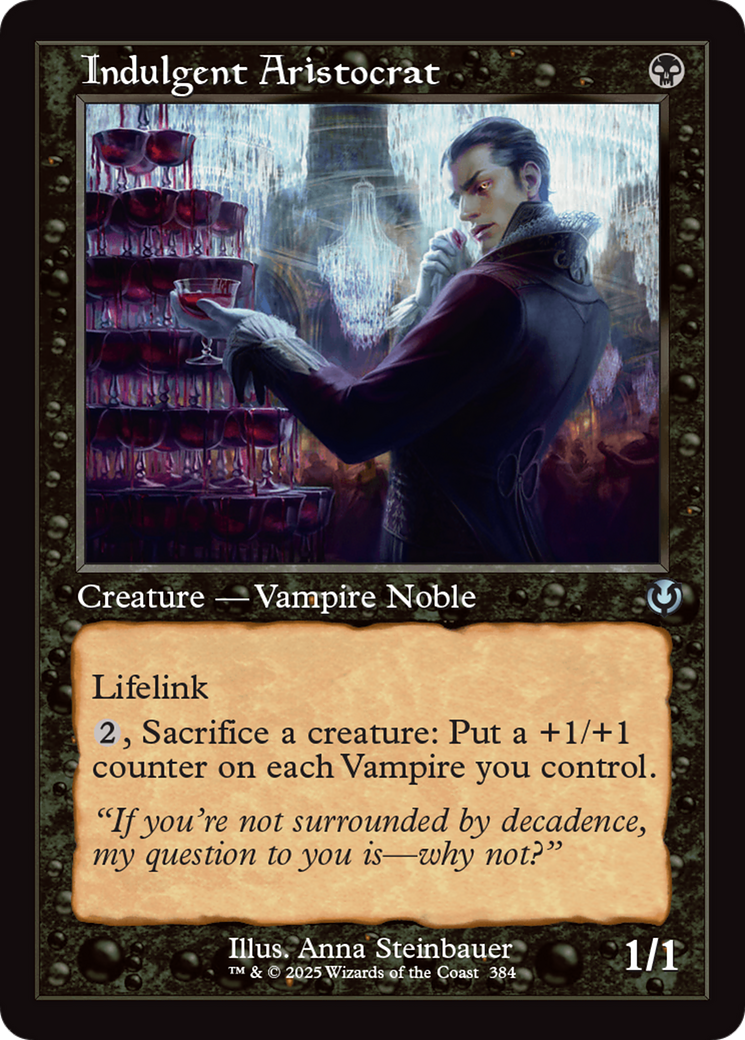Indulgent Aristocrat (Retro Frame) [Innistrad Remastered] | Rock City Comics