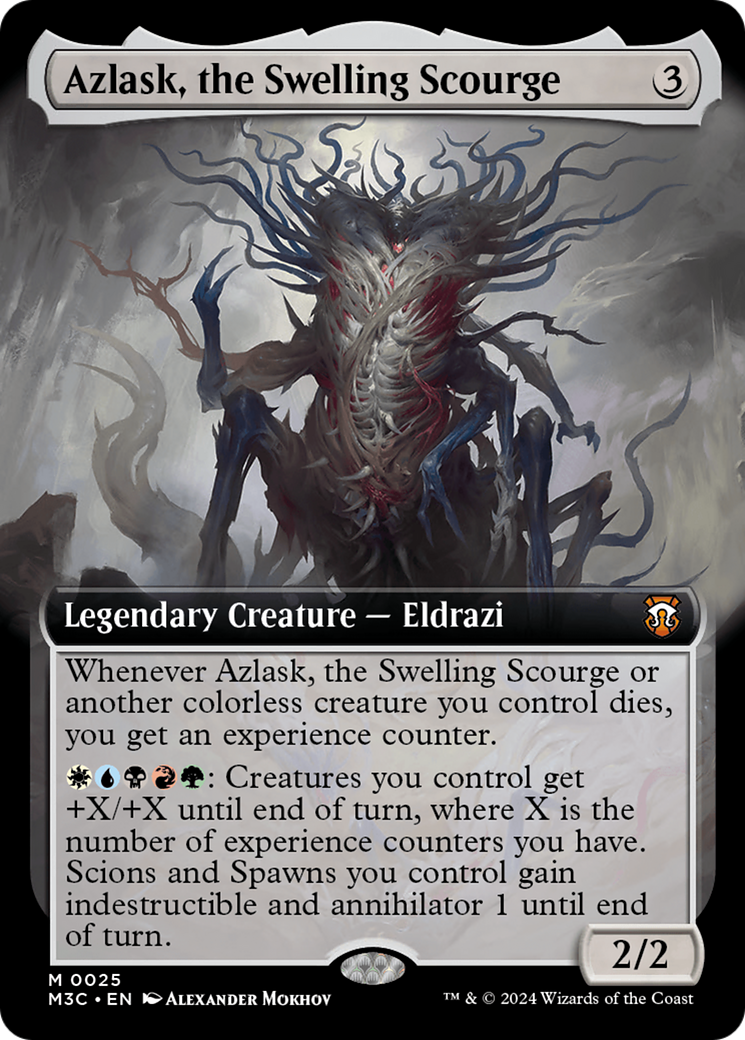 Azlask, the Swelling Scourge (Extended Art) [Modern Horizons 3 Commander] | Rock City Comics