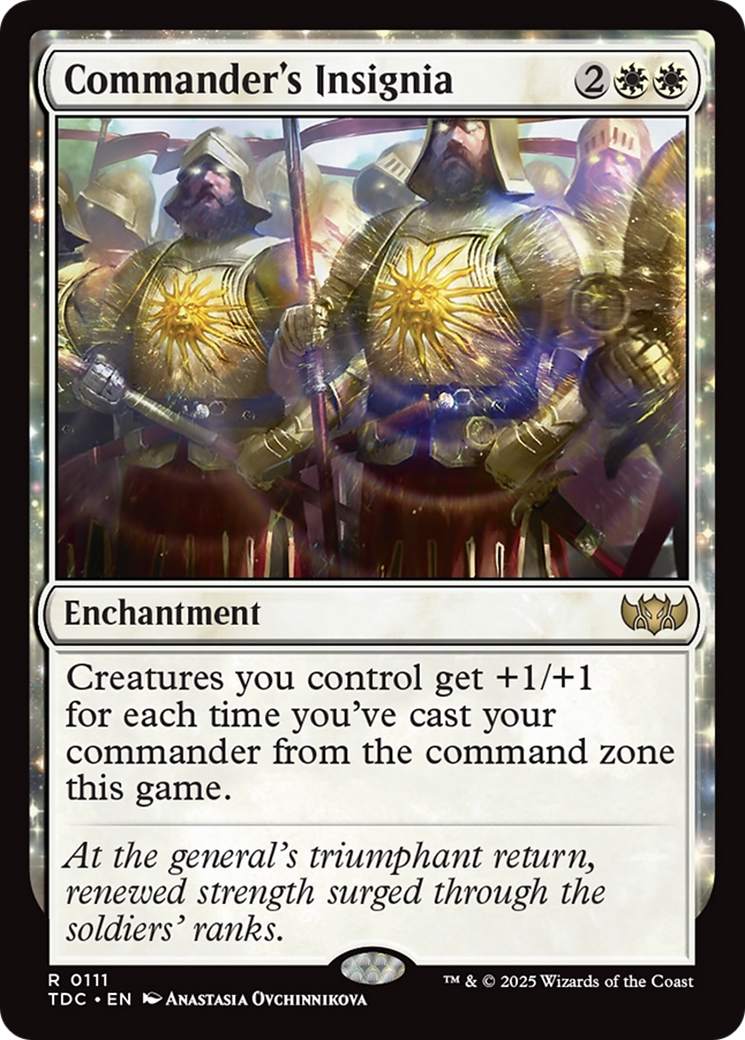 Commander's Insignia [Tarkir: Dragonstorm Commander] | Rock City Comics