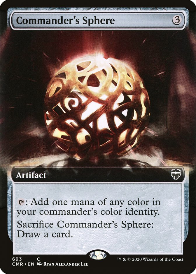 Commander's Sphere (Extended Art) [Commander Legends] | Rock City Comics