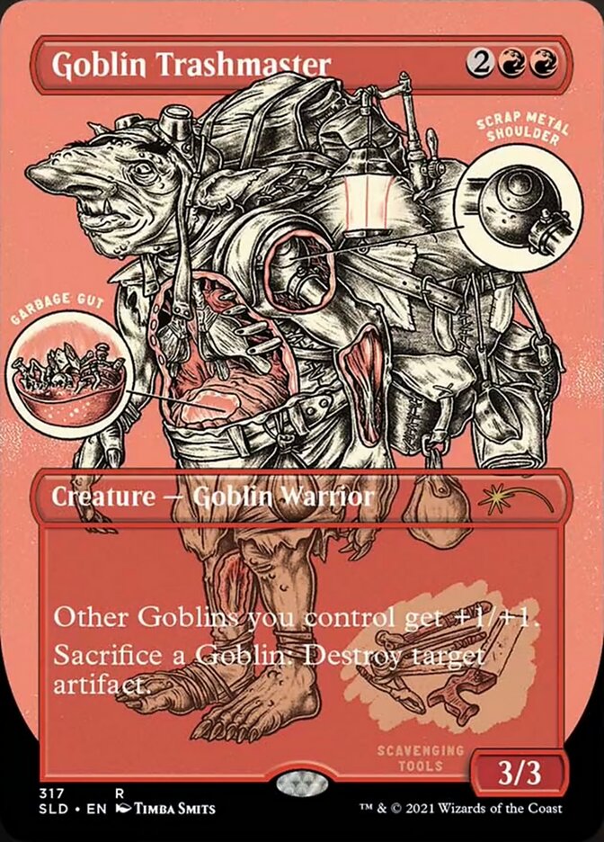 Goblin Trashmaster (Borderless Foil Etched) [Secret Lair Drop Series] | Rock City Comics