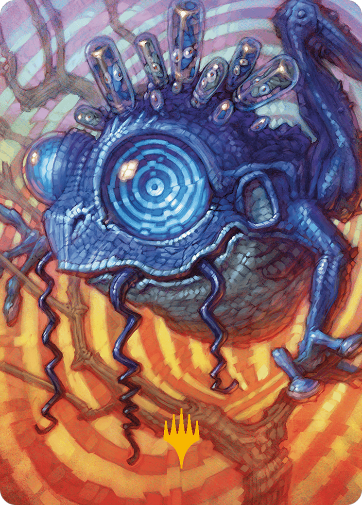 Psychic Frog Art Card (Gold-Stamped Planeswalker Symbol) [Modern Horizons 3 Art Series] | Rock City Comics