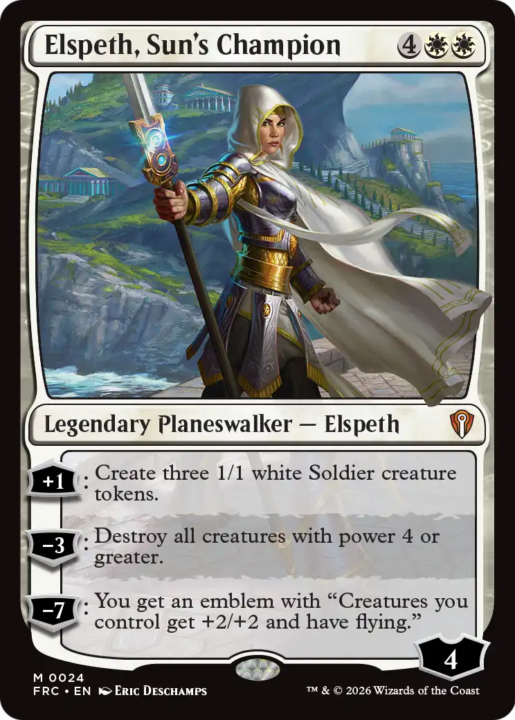 Elspeth, Sun's Champion [Reality Fracture Commander] | Rock City Comics