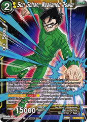 Son Gohan, Weakened Power (Zenkai Series Tournament Pack Vol.4) (P-510) [Tournament Promotion Cards] | Rock City Comics