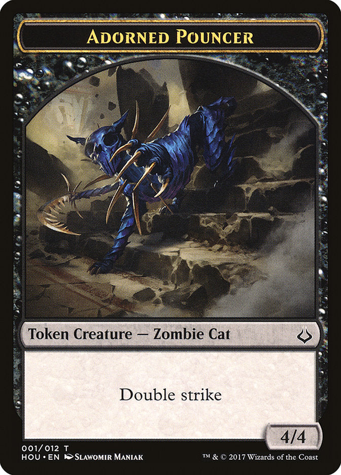 Adorned Pouncer Token [Hour of Devastation Tokens] | Rock City Comics