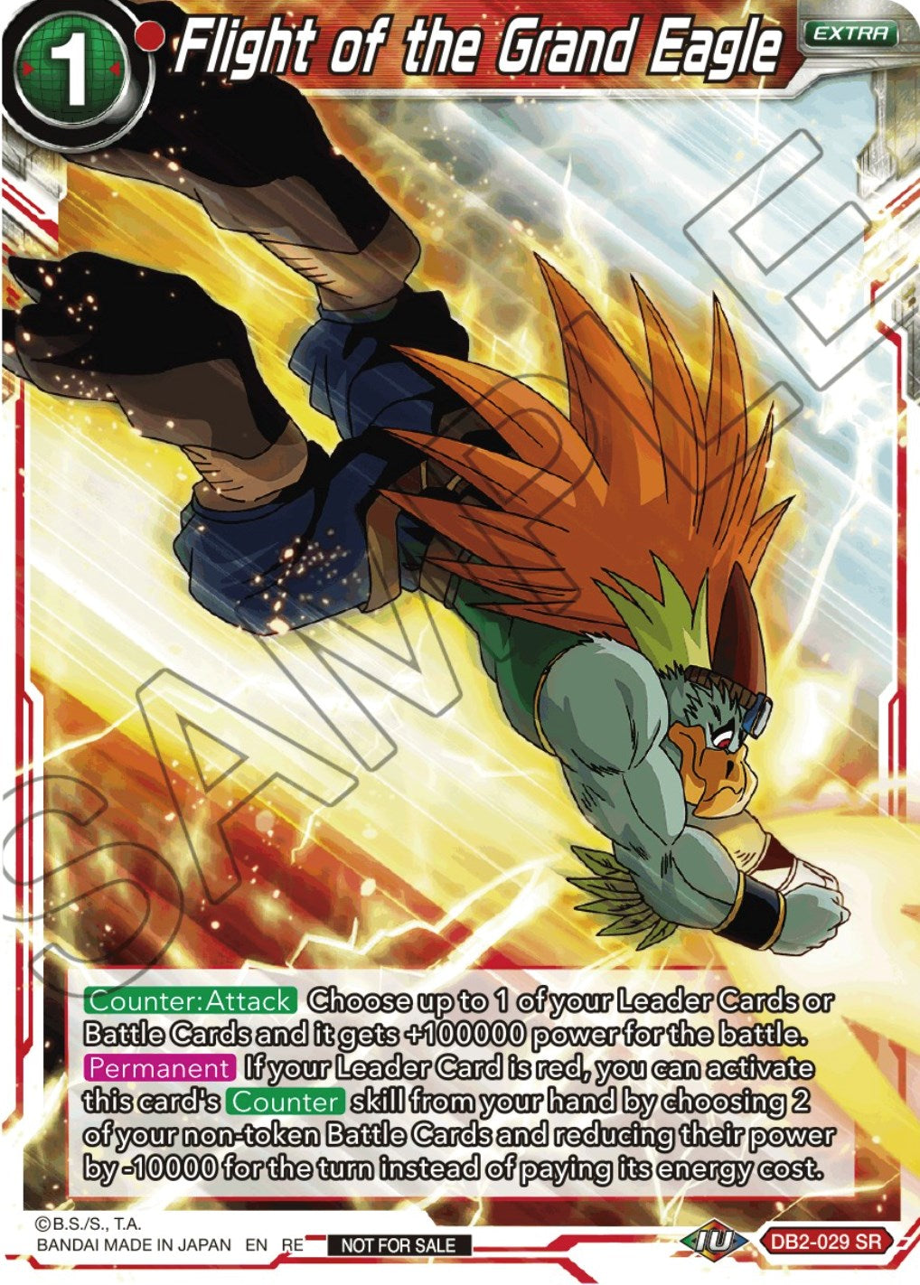 Flight of the Grand Eagle (Championship Selection Pack 2023 Vol.2) (Silver Foil) (DB2-029) [Tournament Promotion Cards] | Rock City Comics