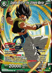 Gogeta, Birth of the Ultimate Warrior (Championship Selection Pack 2023 Vol.2) (Gold-Stamped Silver Foil) (P-538) [Tournament Promotion Cards] | Rock City Comics