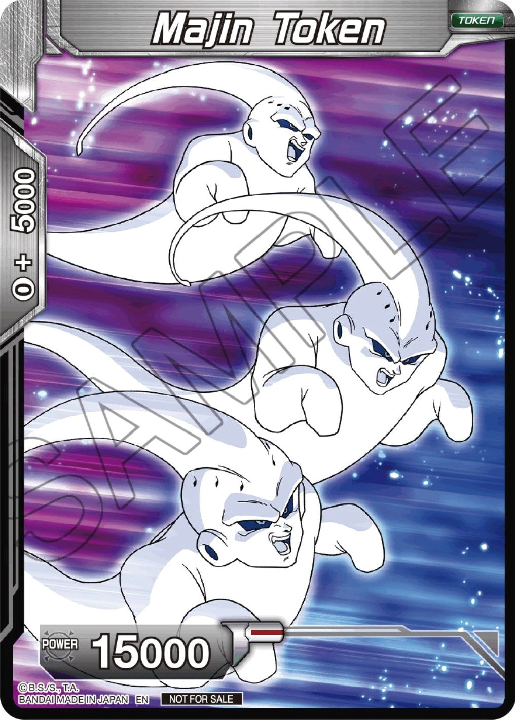 Majin Token (Championship Token Card Pack 2023 Vol.1) (Silver Foil) [Tournament Promotion Cards] | Rock City Comics