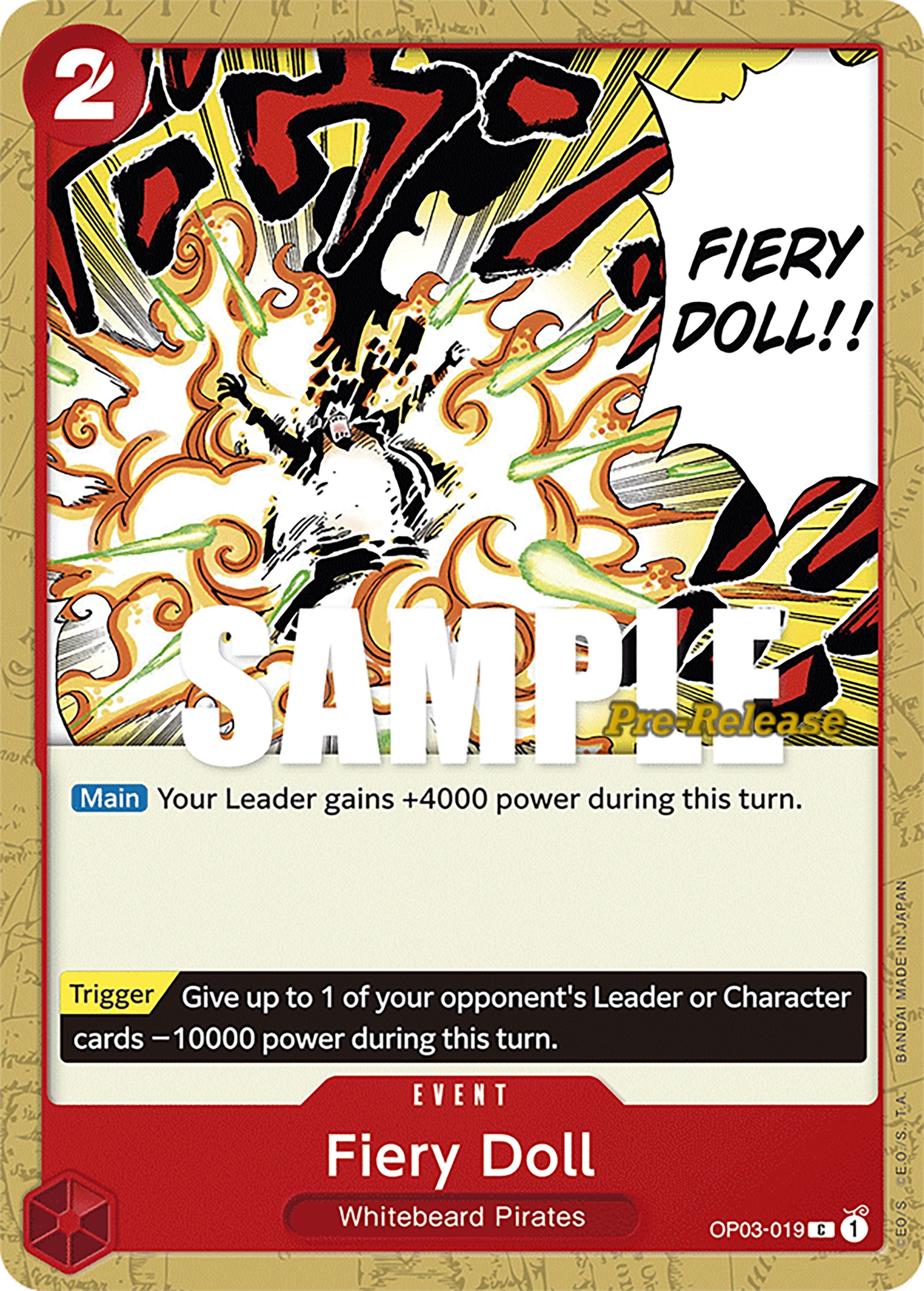 Fiery Doll [Pillars of Strength Pre-Release Cards] | Rock City Comics