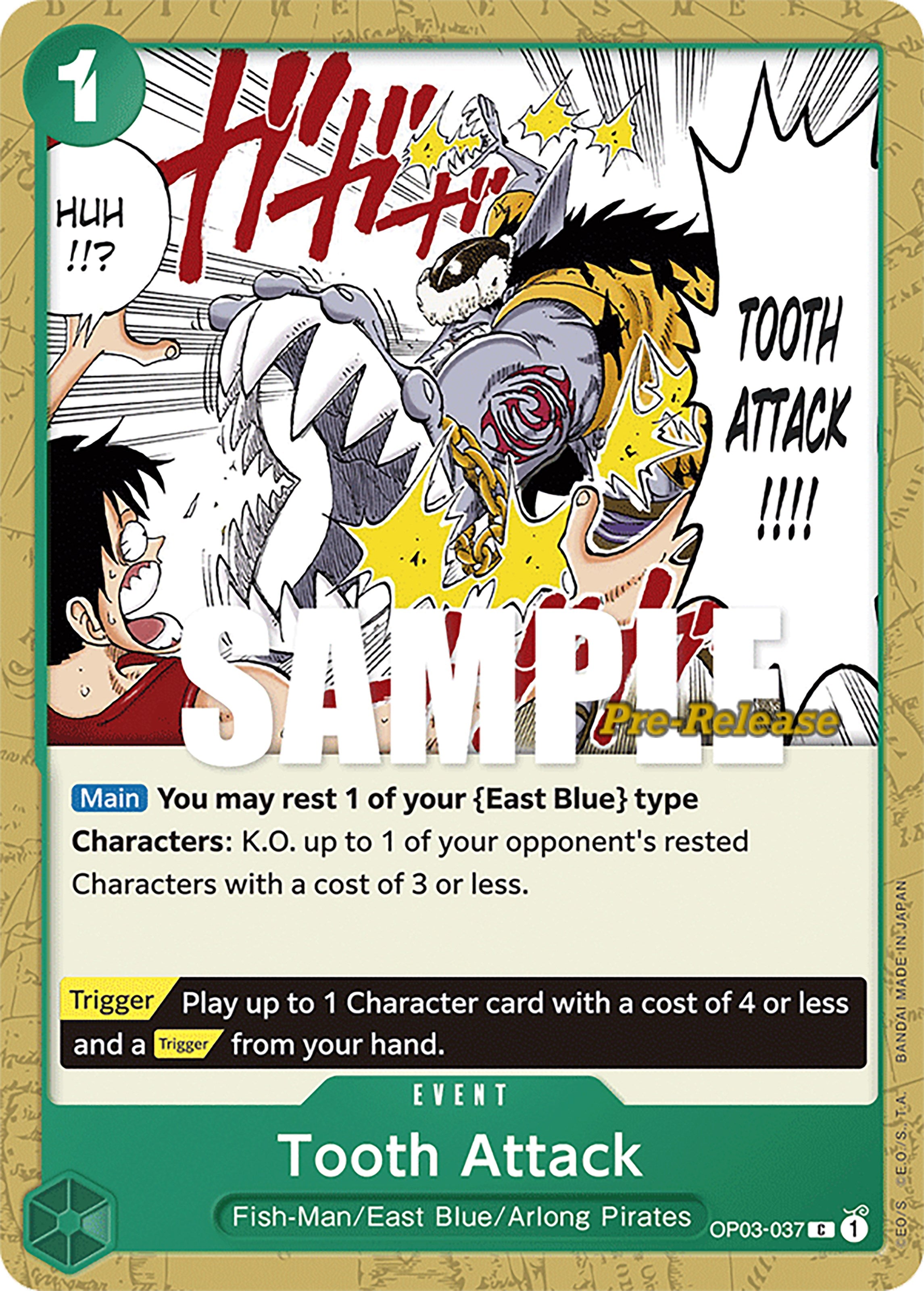 Tooth Attack [Pillars of Strength Pre-Release Cards] | Rock City Comics