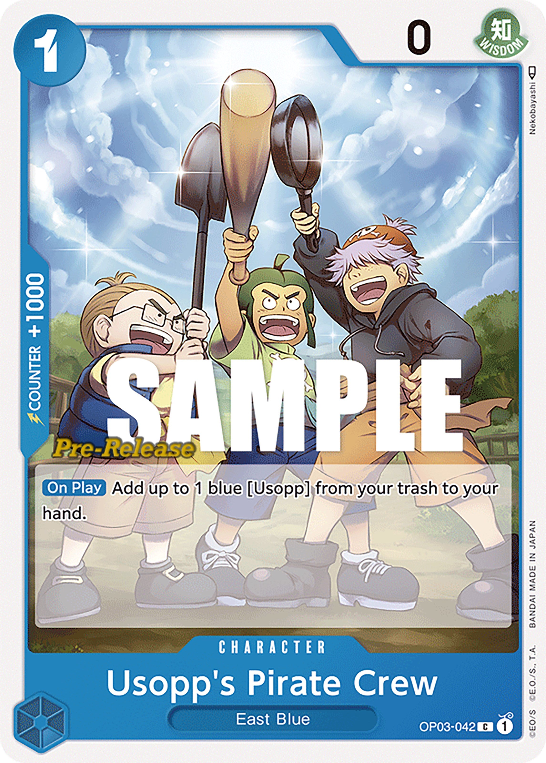 Usopp's Pirate Crew [Pillars of Strength Pre-Release Cards] | Rock City Comics