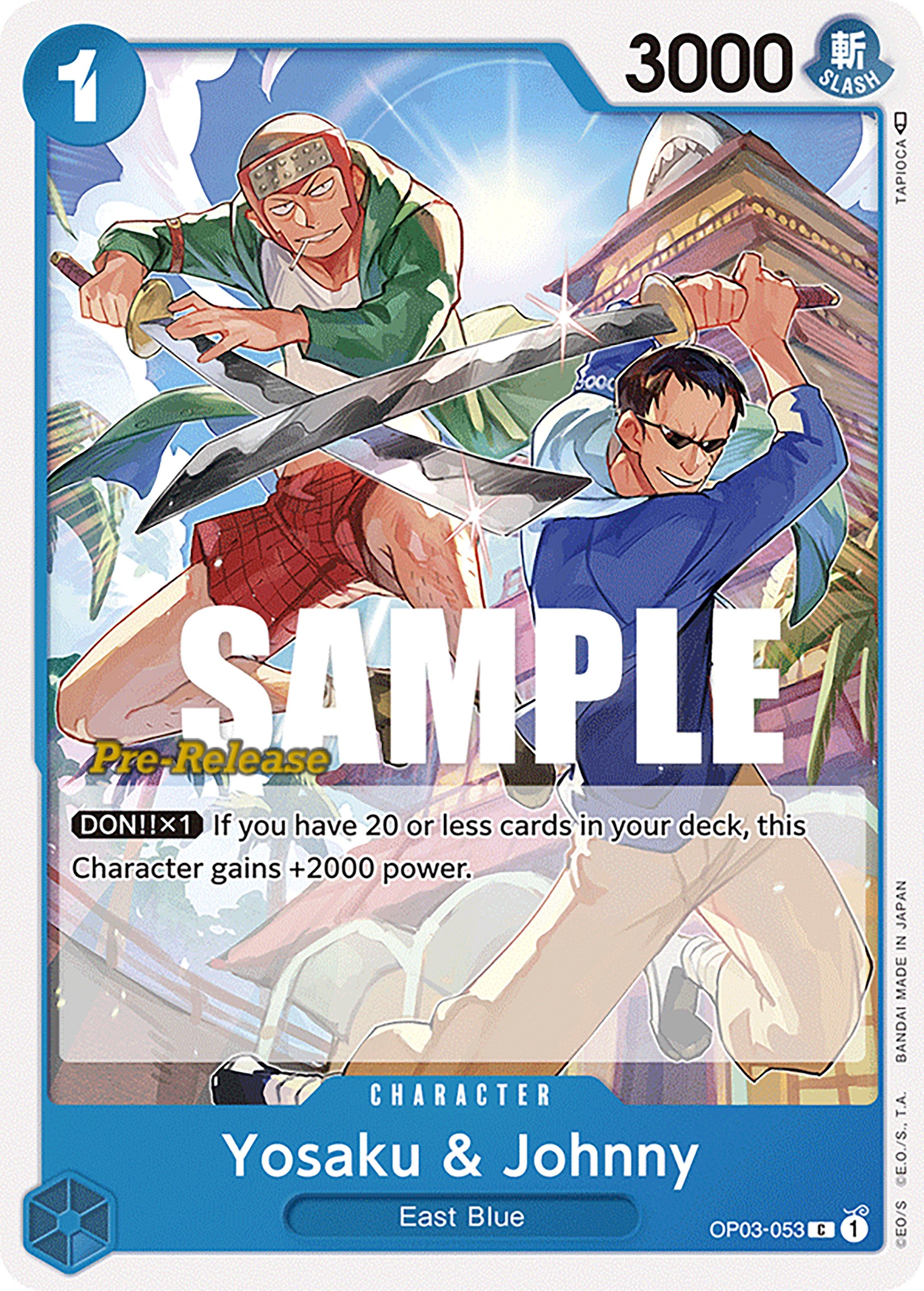 Yosaku & Johnny [Pillars of Strength Pre-Release Cards] | Rock City Comics