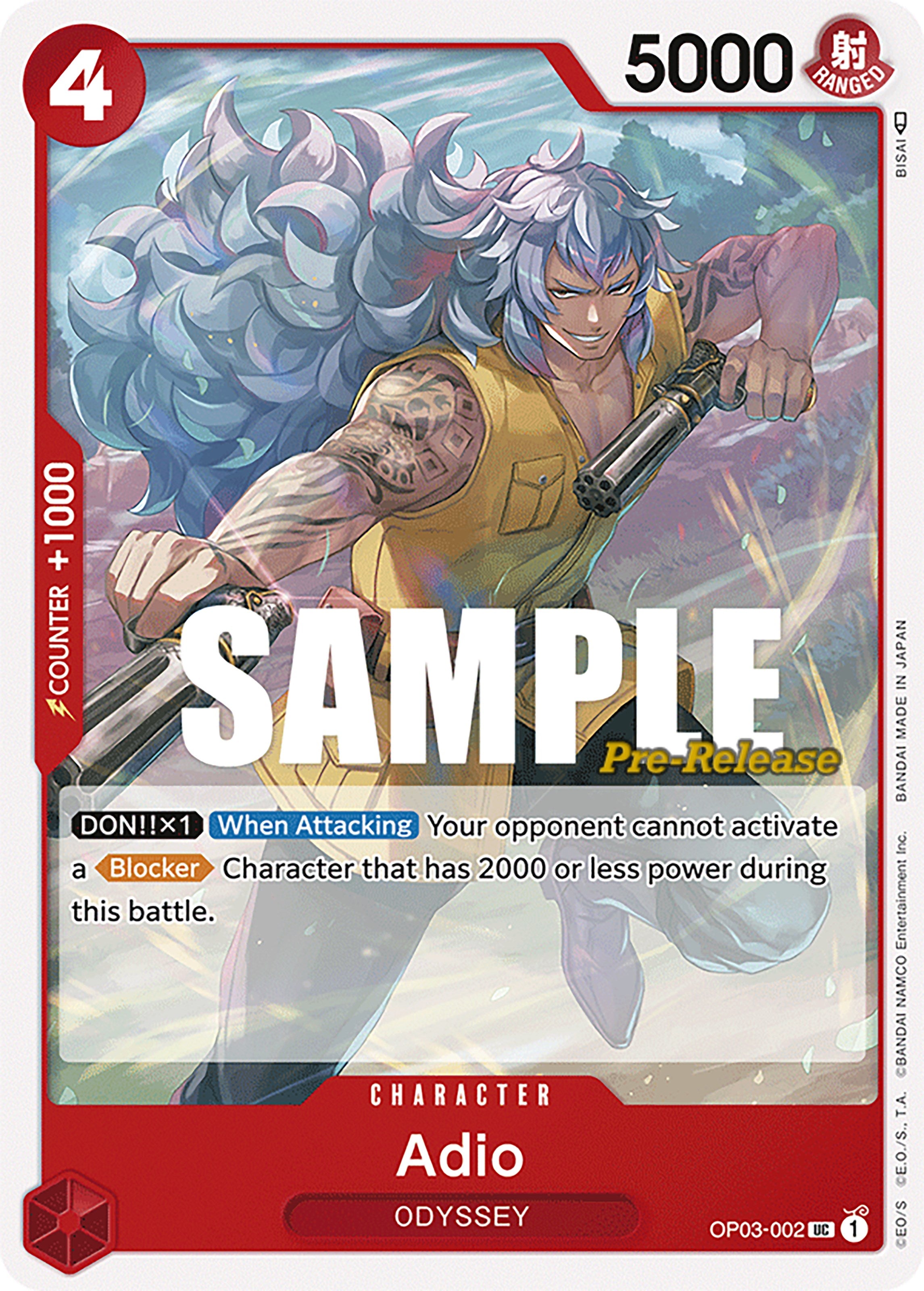 Adio [Pillars of Strength Pre-Release Cards] | Rock City Comics