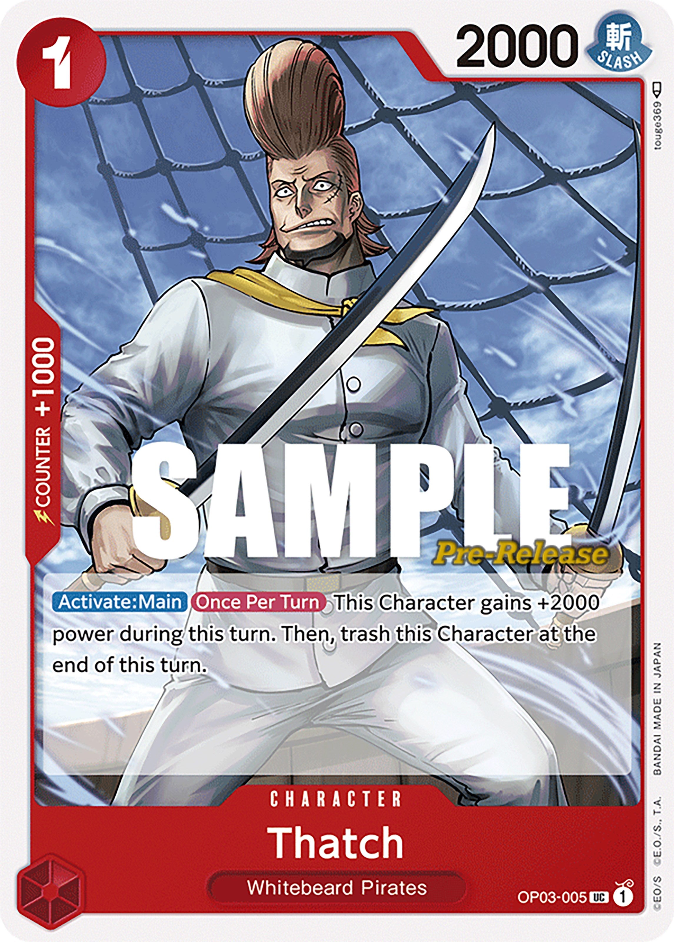 Thatch [Pillars of Strength Pre-Release Cards] | Rock City Comics