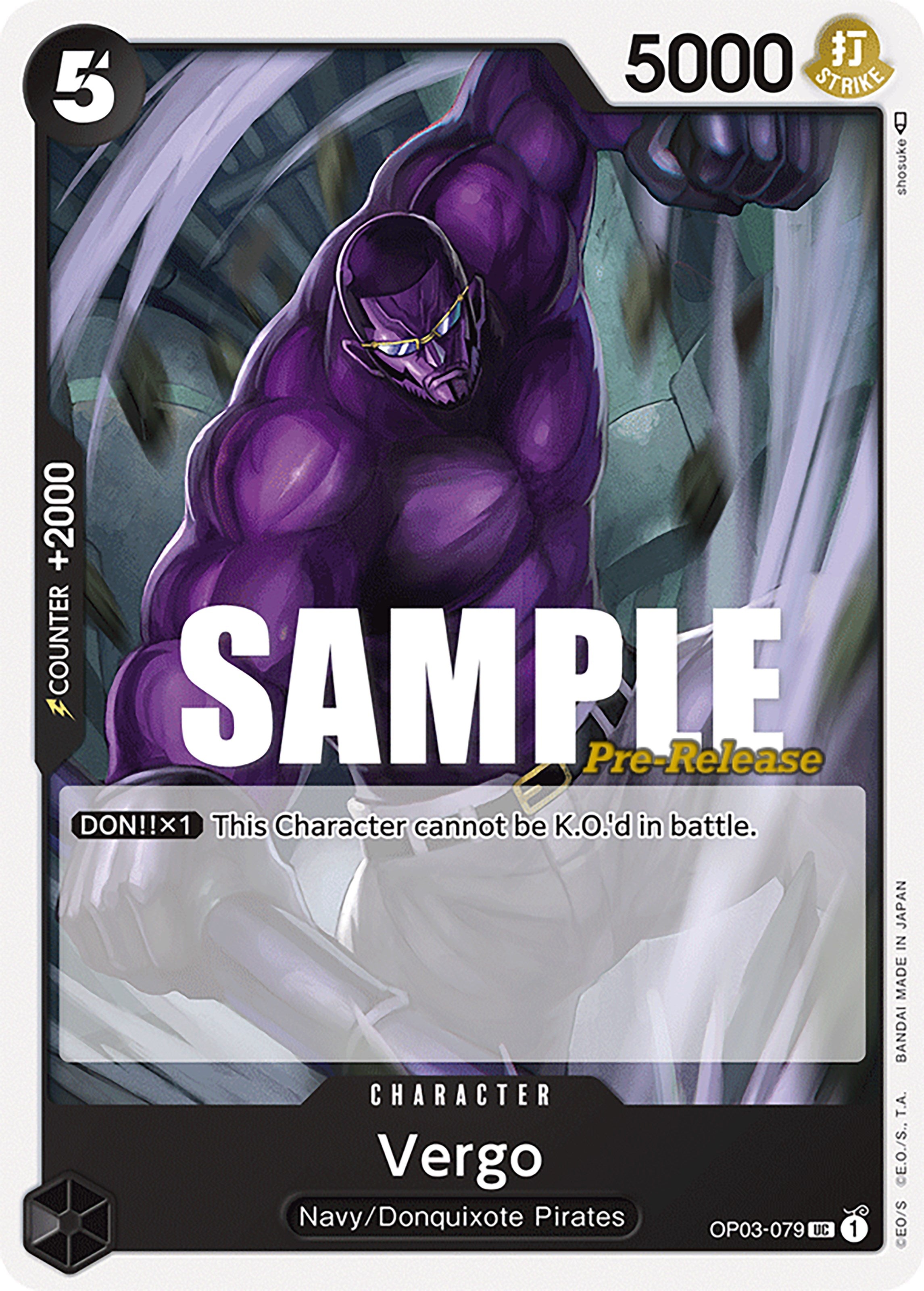 Vergo [Pillars of Strength Pre-Release Cards] | Rock City Comics