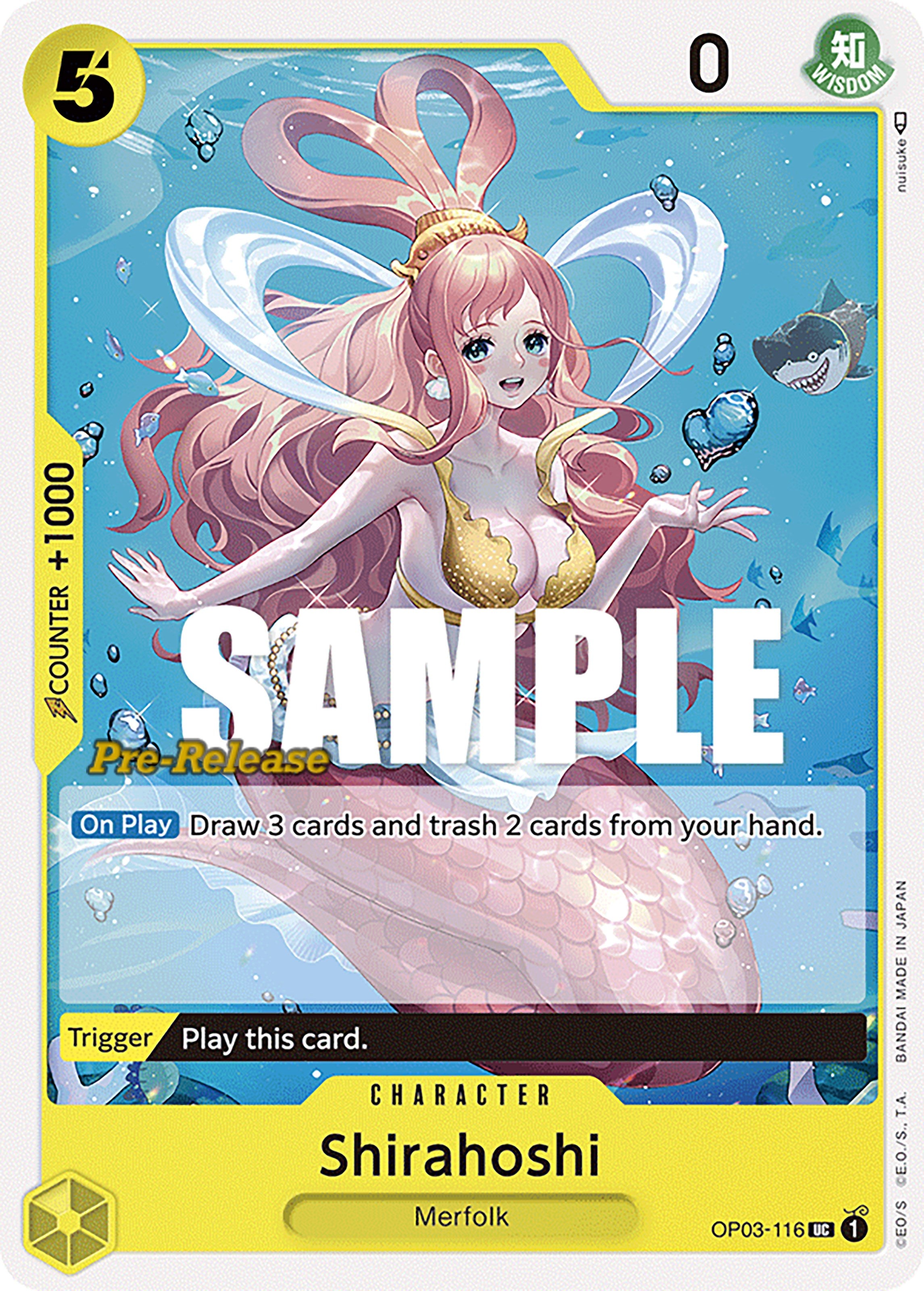 Shirahoshi [Pillars of Strength Pre-Release Cards] | Rock City Comics