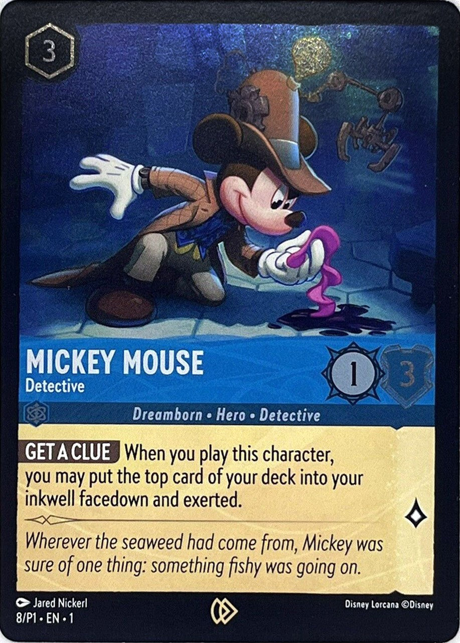 Mickey Mouse - Detective (8) [Promo Cards] | Rock City Comics