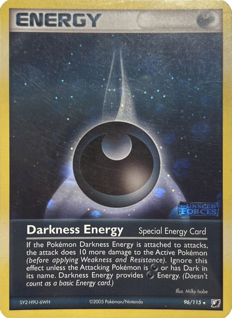 Darkness Energy (96/115) (Stamped) [EX: Unseen Forces] | Rock City Comics