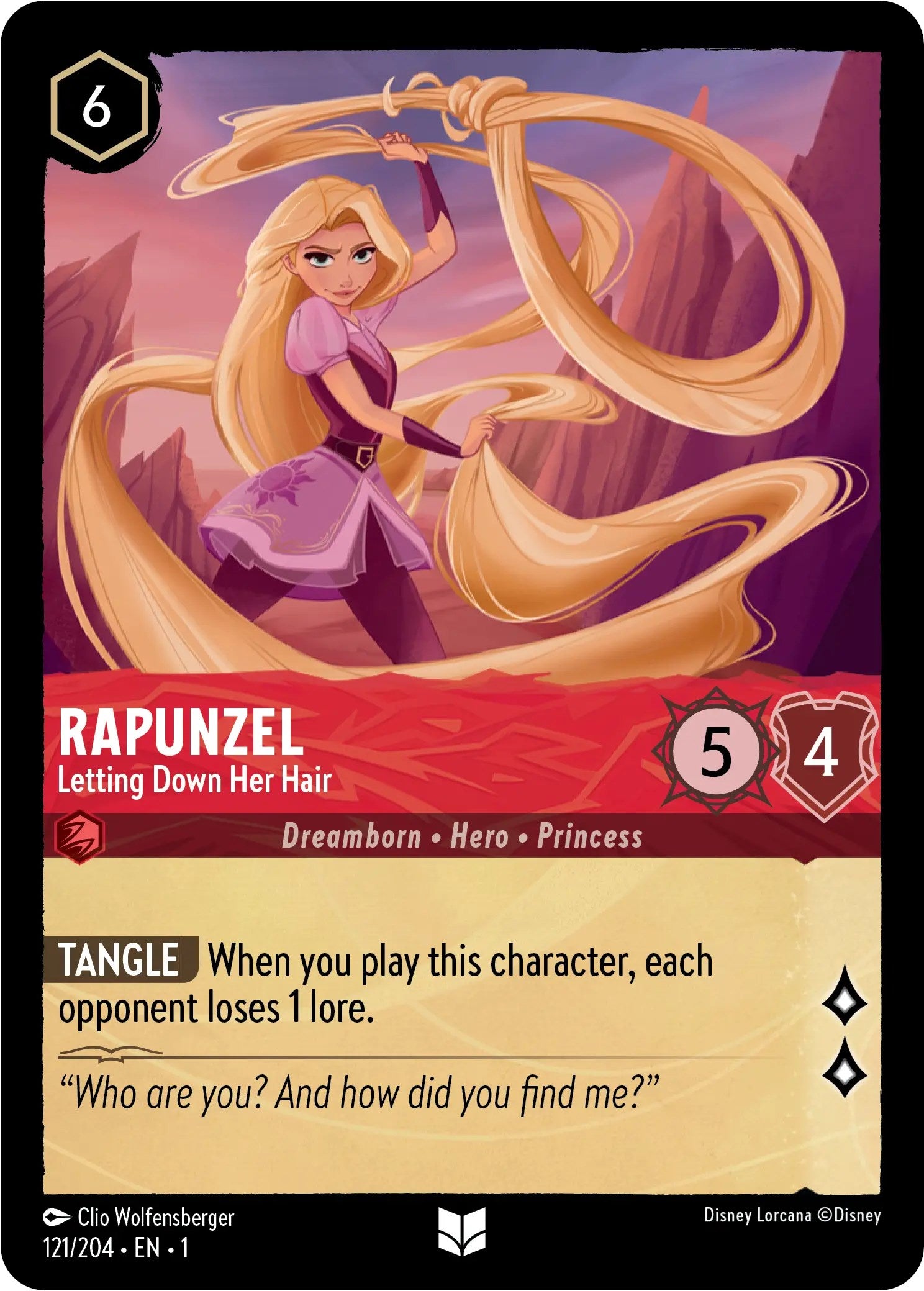 Rapunzel - Letting Down Her Hair (121/204) [The First Chapter] | Rock City Comics