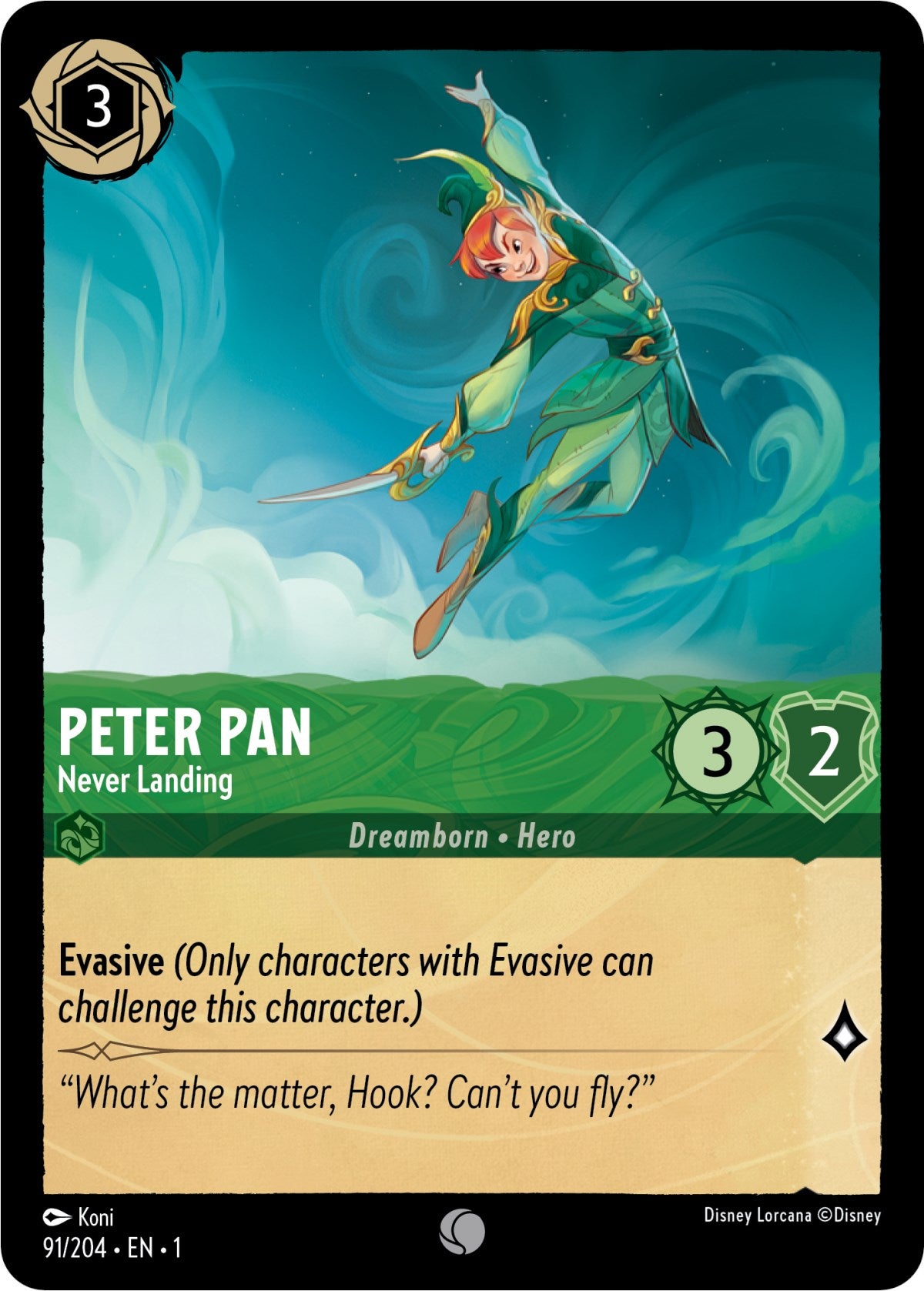 Peter Pan - Never Landing (91/204) [The First Chapter] | Rock City Comics