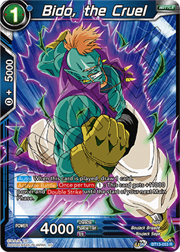 Bido, the Cruel (Rare) (BT13-053) [Supreme Rivalry] | Rock City Comics