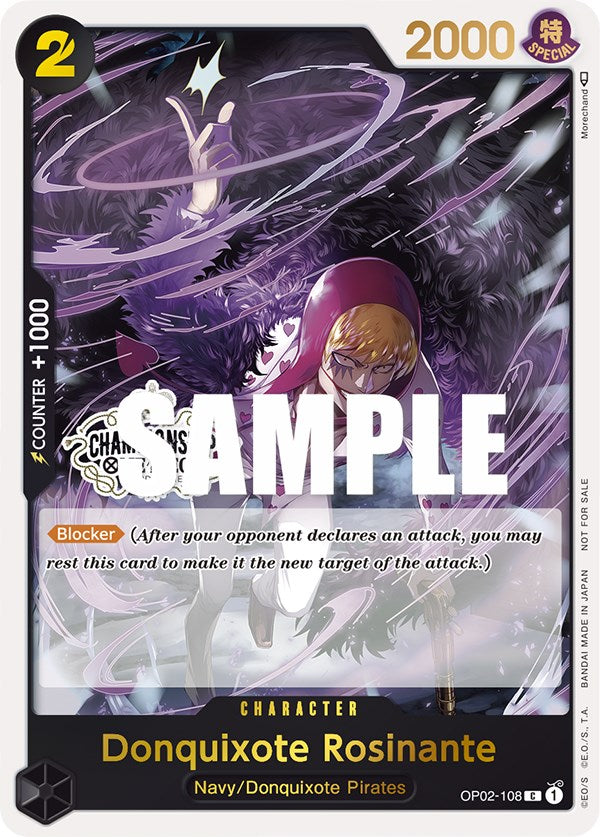 Donquixote Rosinante (Store Championship Participation Pack) [One Piece Promotion Cards] | Rock City Comics