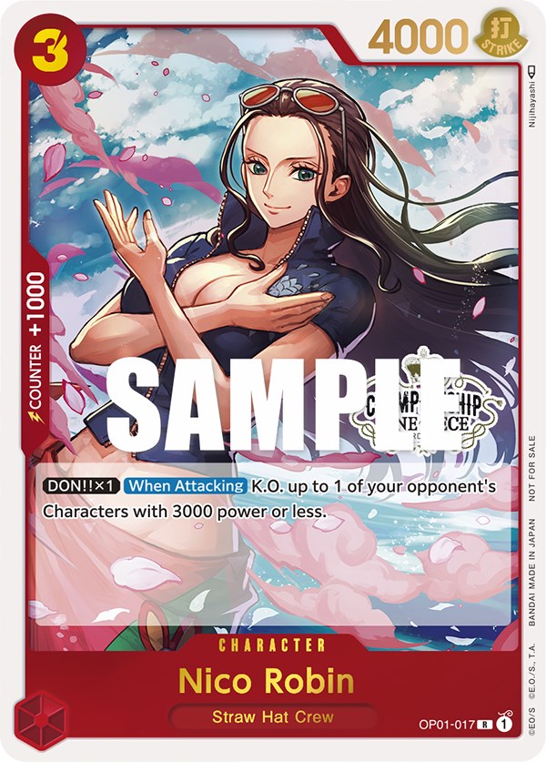 Nico Robin (Store Championship Participation Pack) [One Piece Promotion Cards] | Rock City Comics