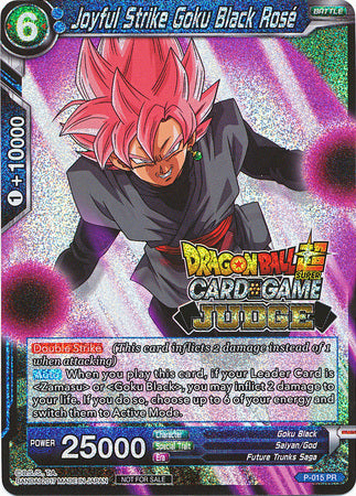 Joyful Strike Goku Black Rose (P-015) [Judge Promotion Cards] | Rock City Comics