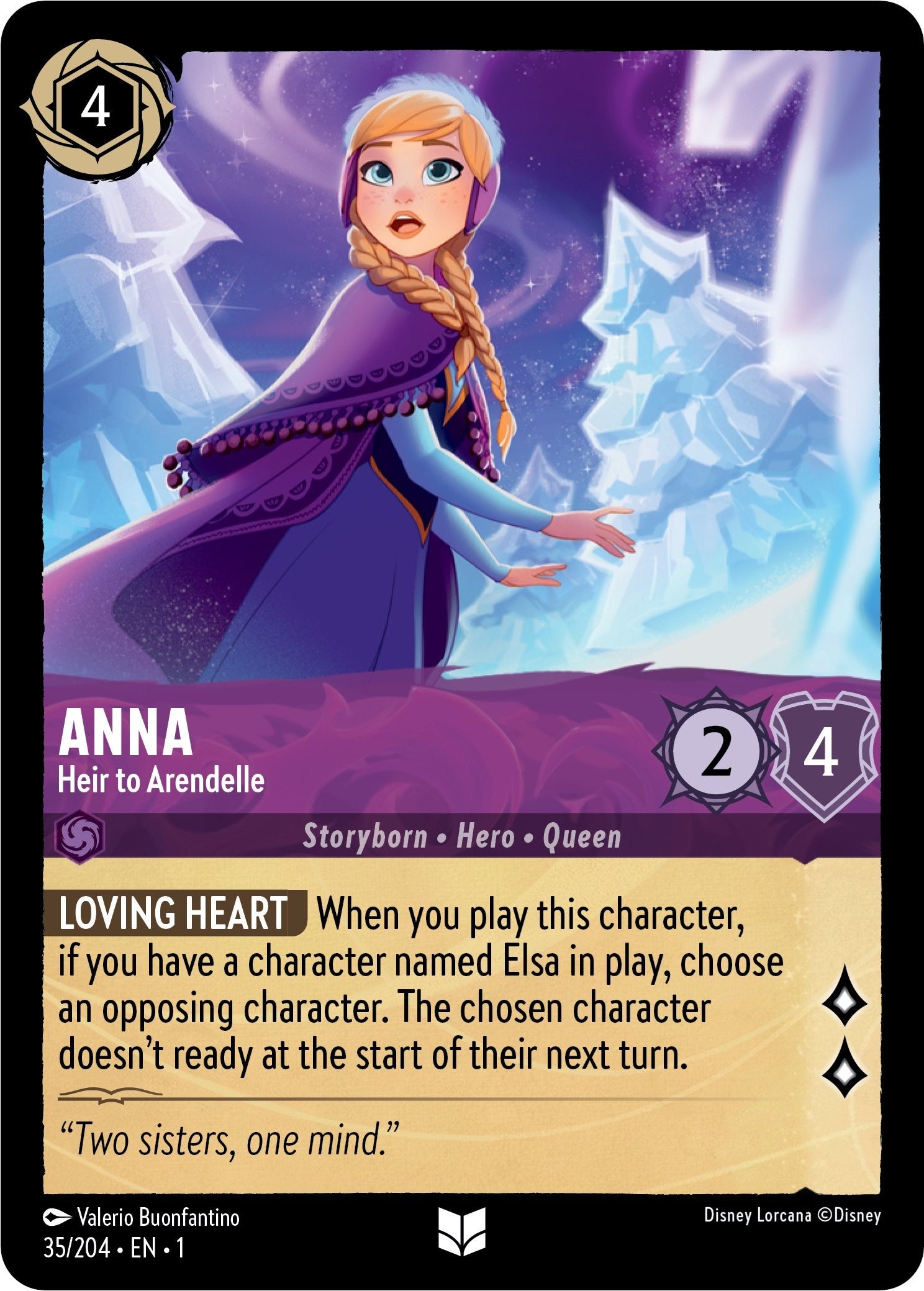 Anna - Heir to Arendelle (35/204) [The First Chapter] | Rock City Comics