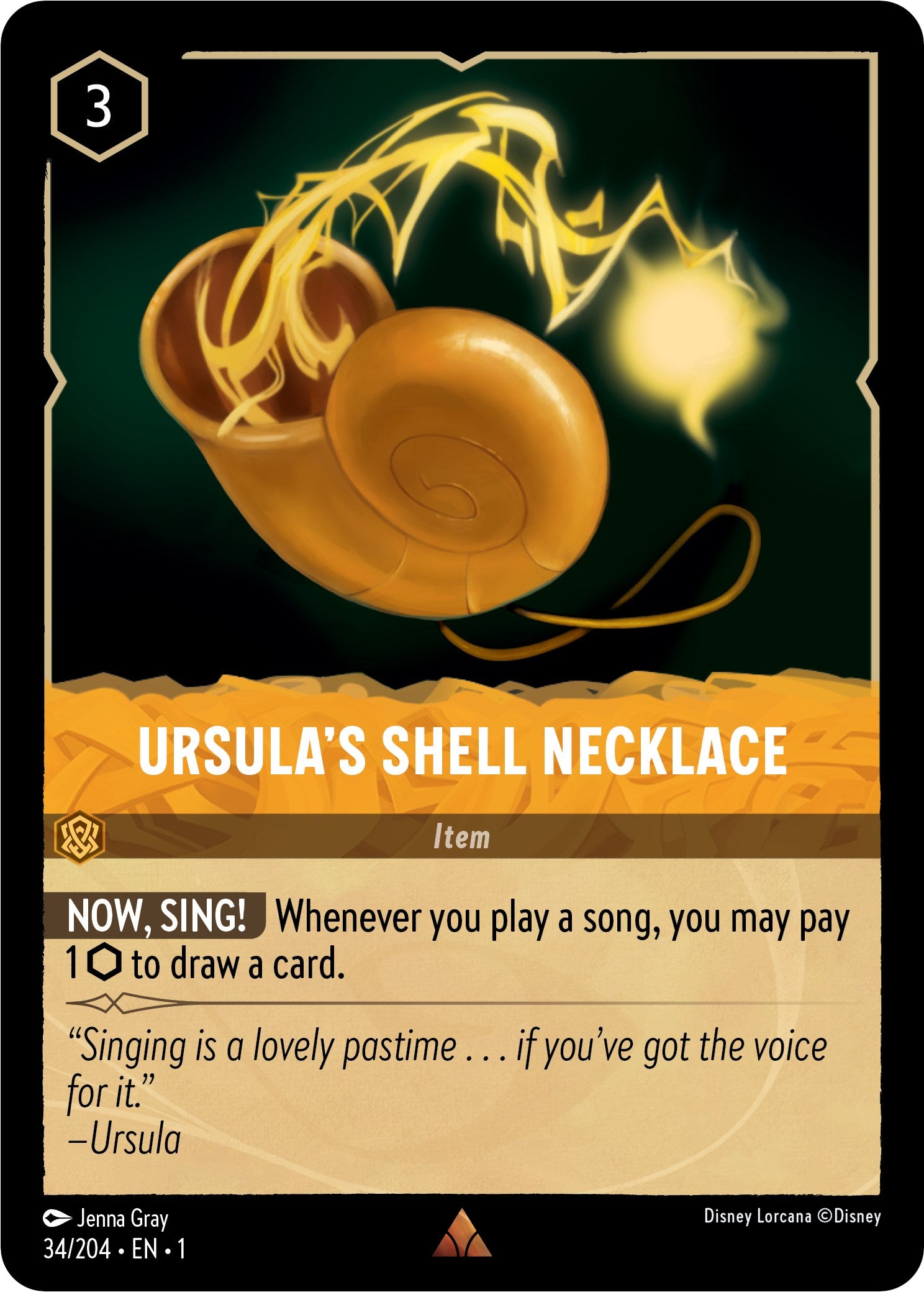 Ursula's Shell Necklace (34/204) [The First Chapter] | Rock City Comics