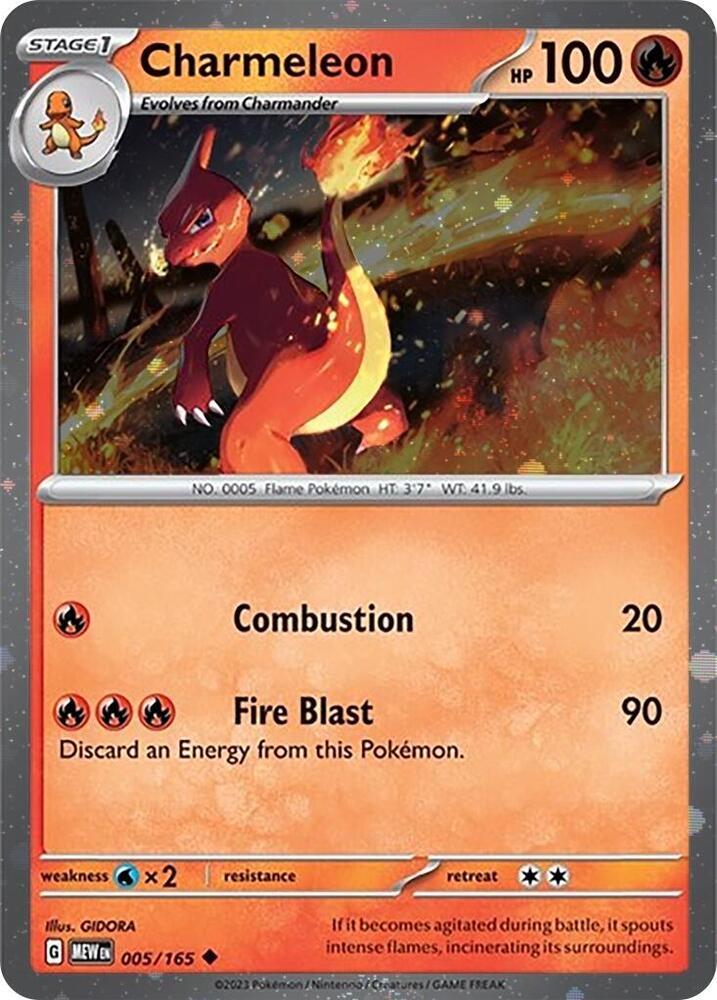 Charmeleon (005) (Cosmos Holo) [Scarlet & Violet: Black Star Promos] | Rock City Comics