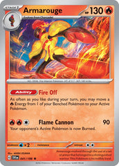 Armarouge (041/198) (Line Holo) [Scarlet & Violet: Base Set] | Rock City Comics